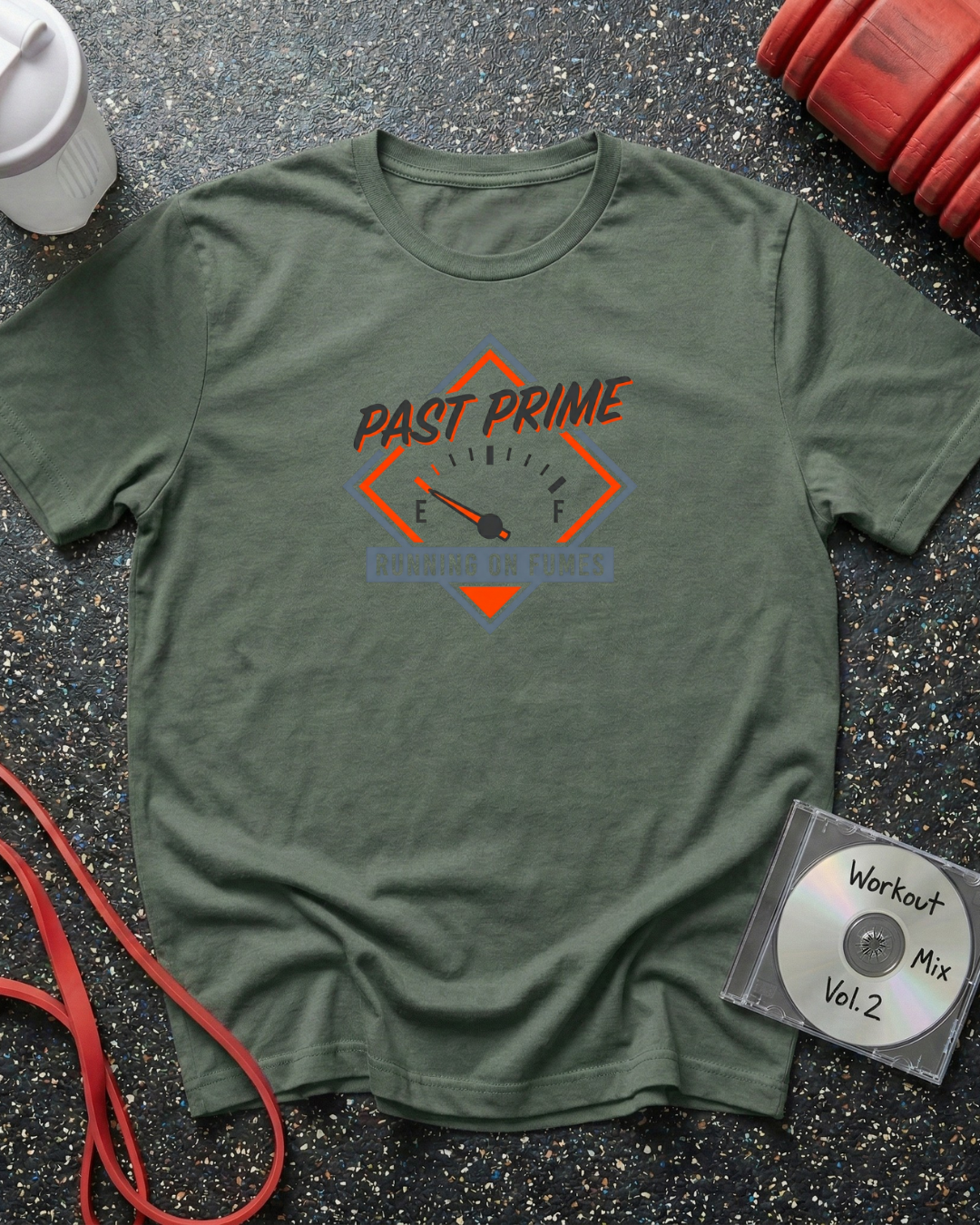 Running on Fumes Gauge T-Shirt