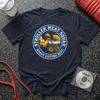 Stroller Meat Squad 80s Badge T-Shirt