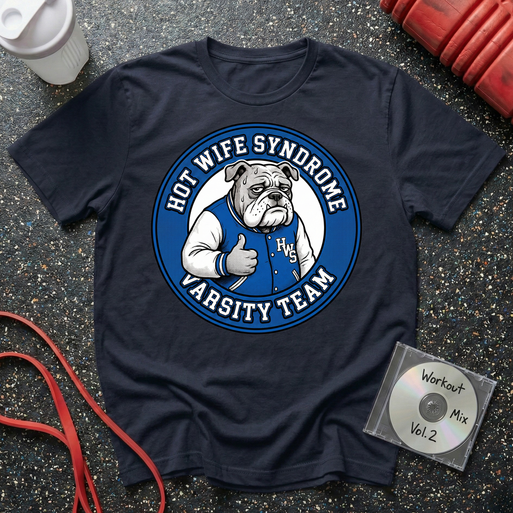 Hot Wife Syndrome Varsity Team T-Shirt