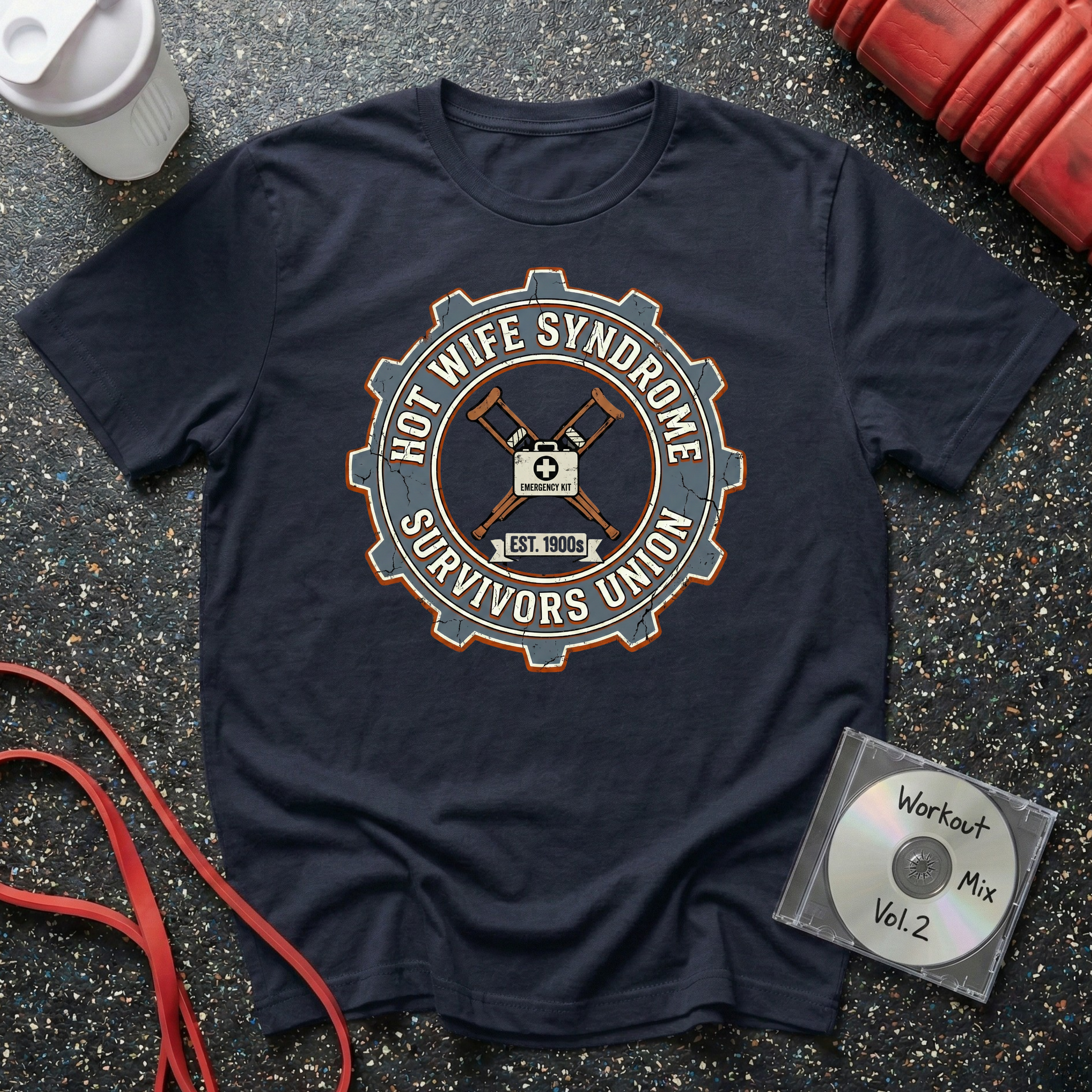 Hot Wife Syndrome Survivors Union T-Shirt
