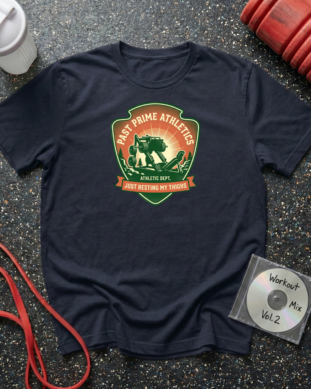 Resting My Thighs (Badge) T-Shirt