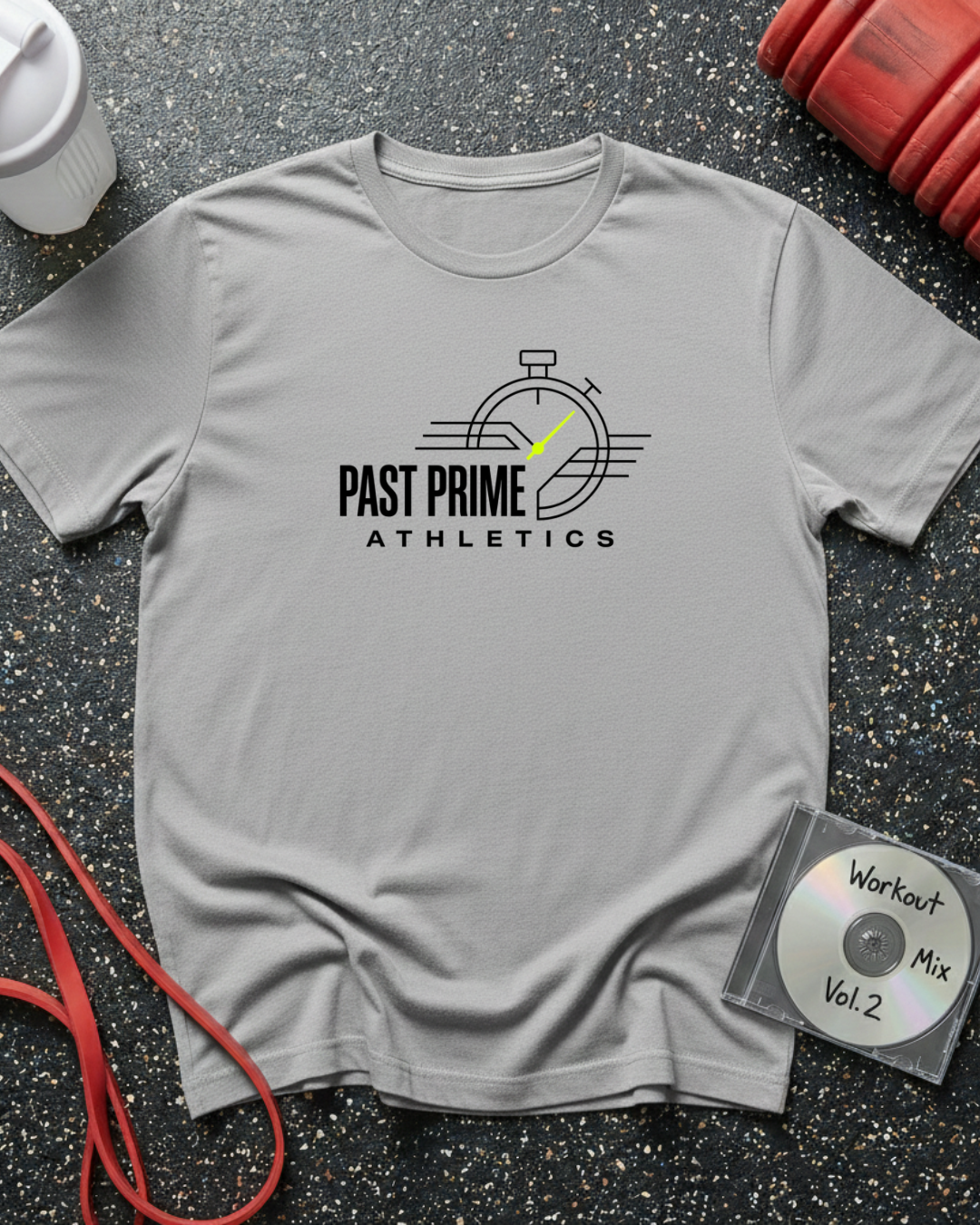 Past Prime Athletics (Stopwatch) T-Shirt