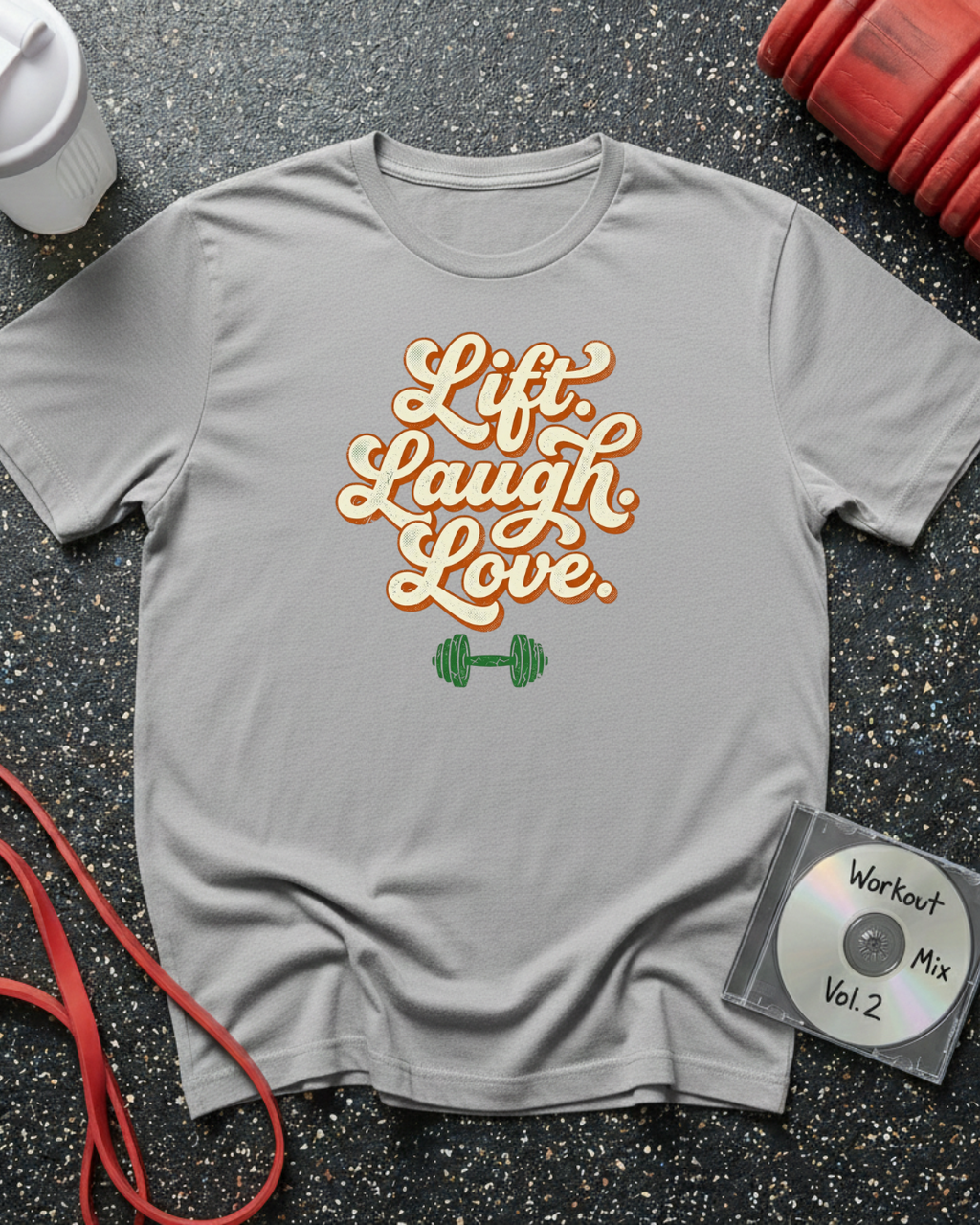 Lift Laugh Love Groovy T-Shirt