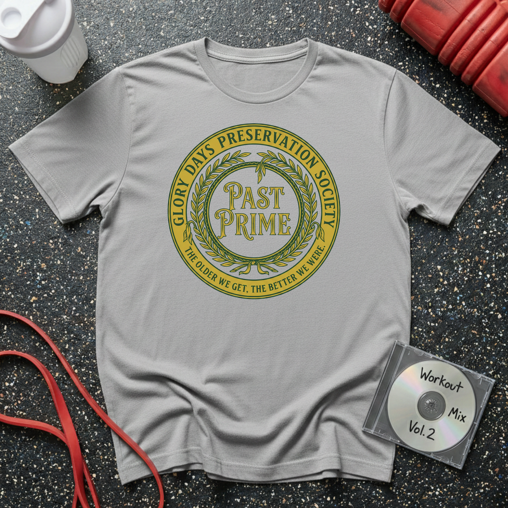 Past Prime Glory Days Preservation Society T-Shirt