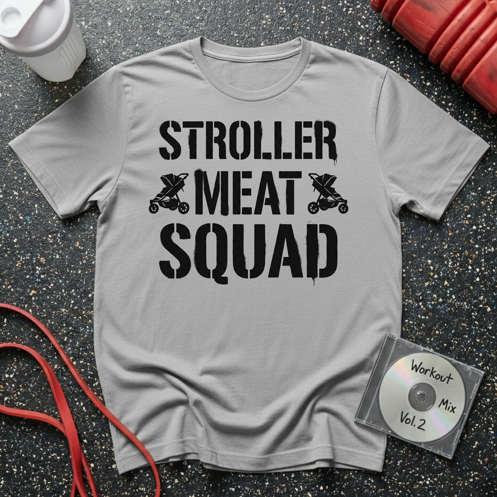Stroller Meat Squad Small Graphics T-Shirt