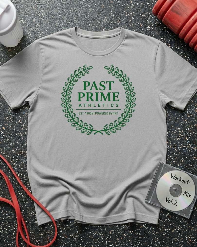 Past Prime Athletics Powered By TRT T-Shirt