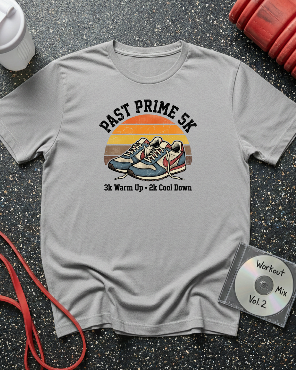 Past Prime 5k (Sunset) T-Shirt