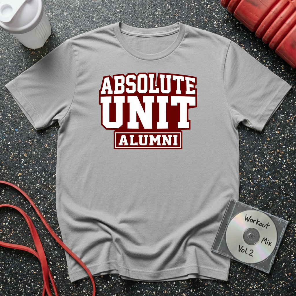 Absolute Unit Alumni Maroon T-Shirt
