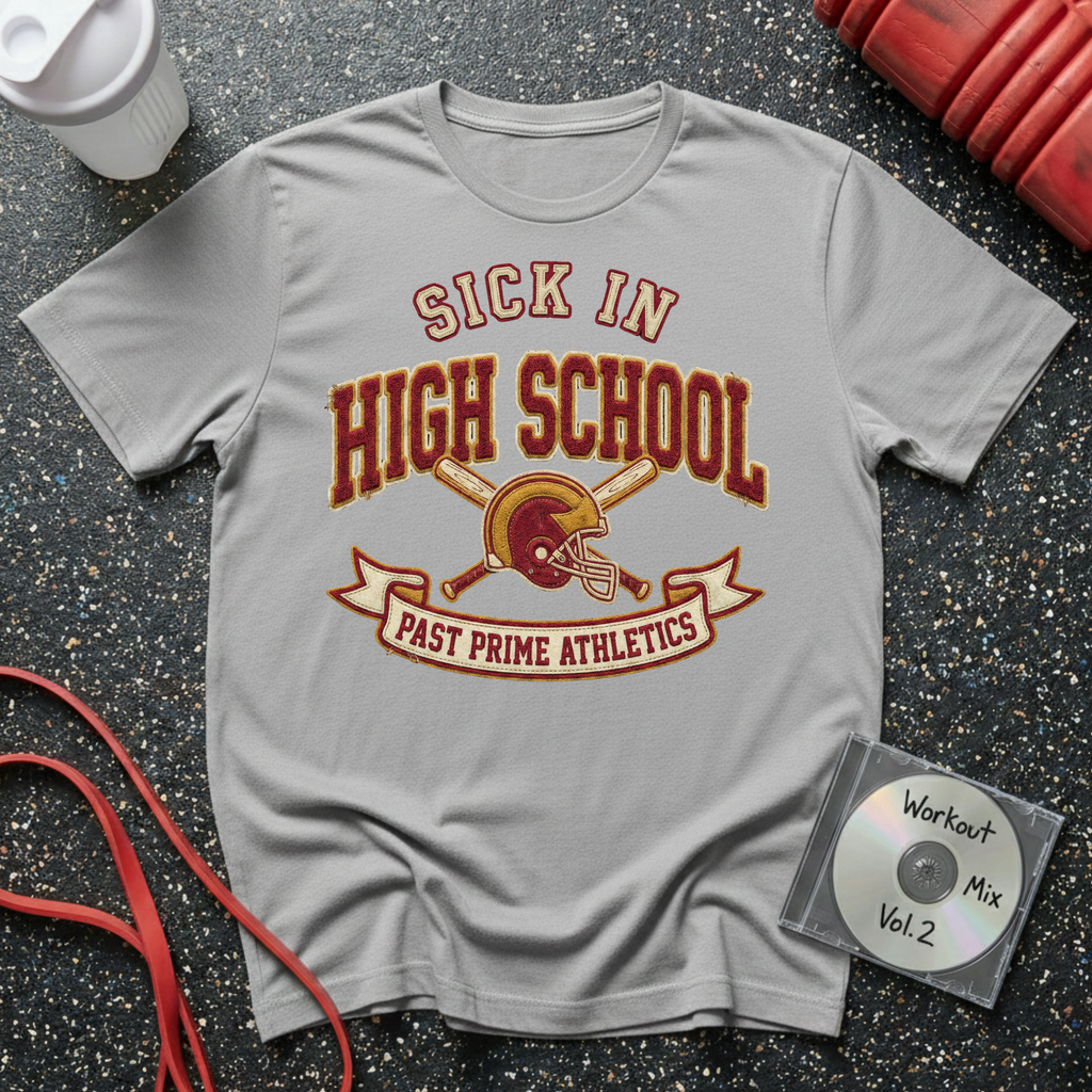 Sick In High School Vintage T-Shirt