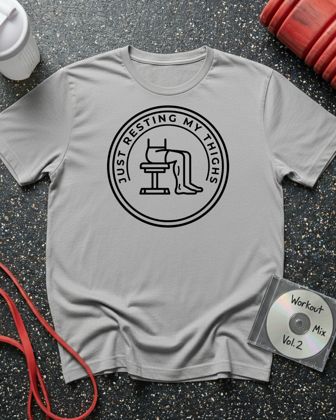 Resting My Thighs (Outline) T-Shirt