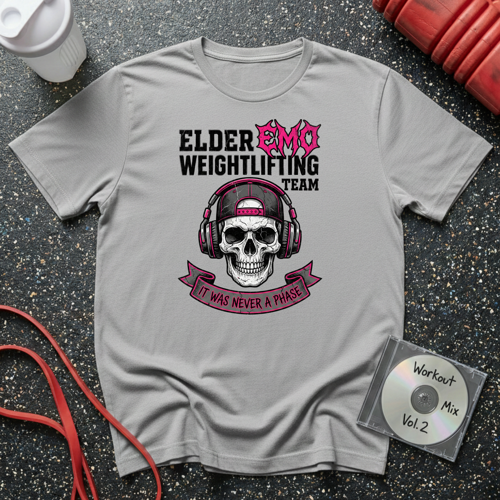 Elder Emo Weightlifting Team T-Shirt