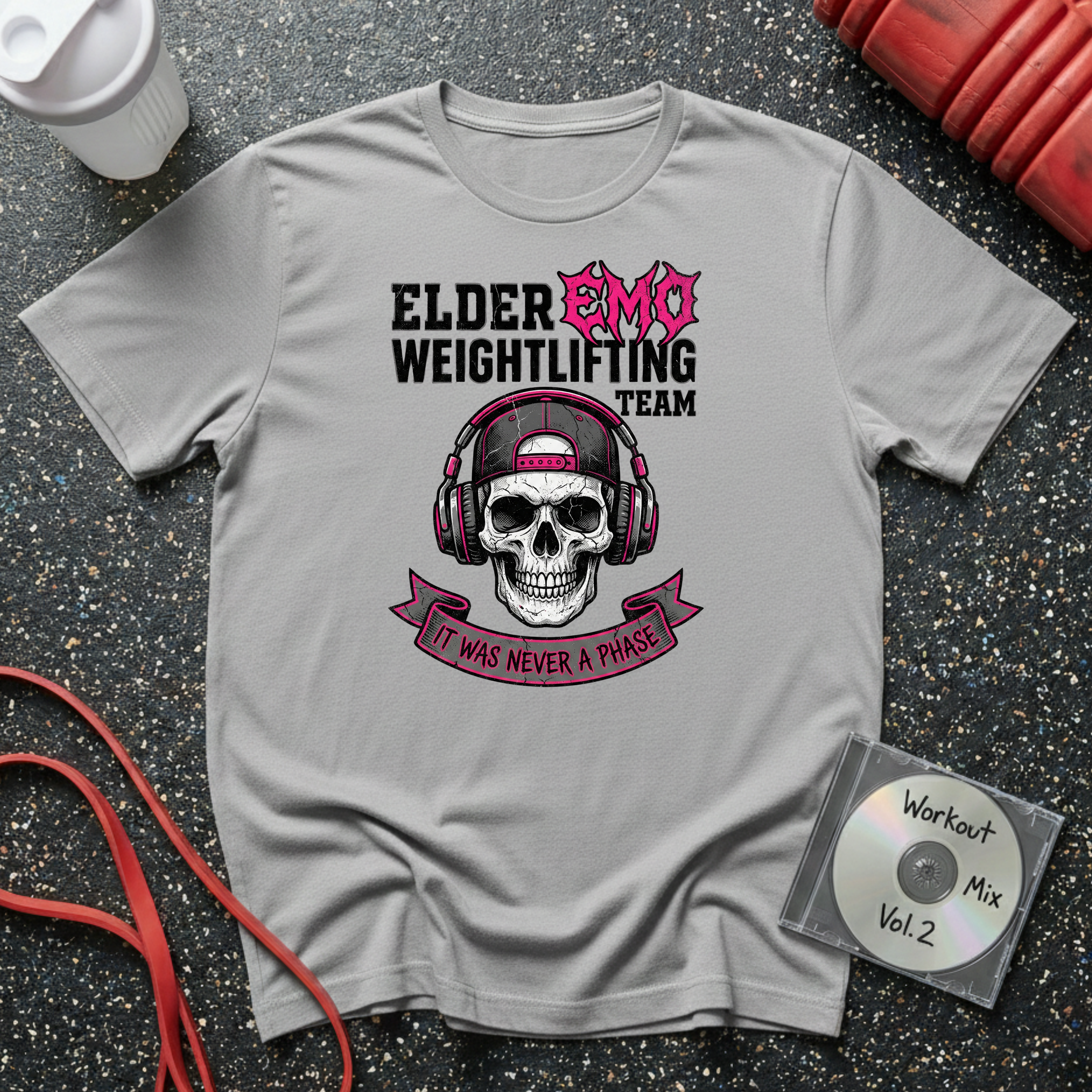 Elder Emo Weightlifting Team T-Shirt
