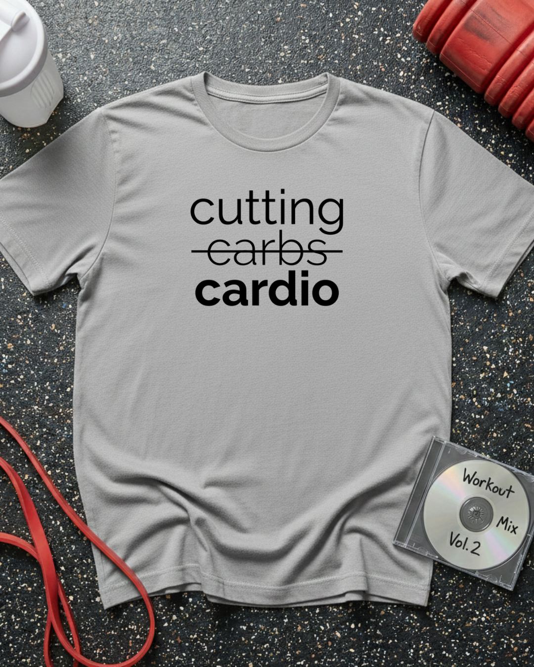 Cutting Cardio (Lowercase) T-Shirt