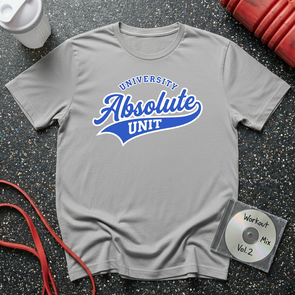 Absolute Unit Vintage Text T-Shirt