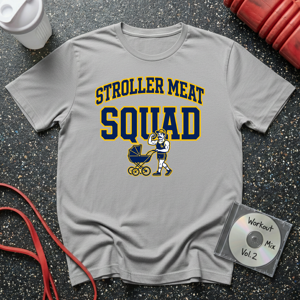 Stroller Meat Squad Vintage with Graphic T-Shirt