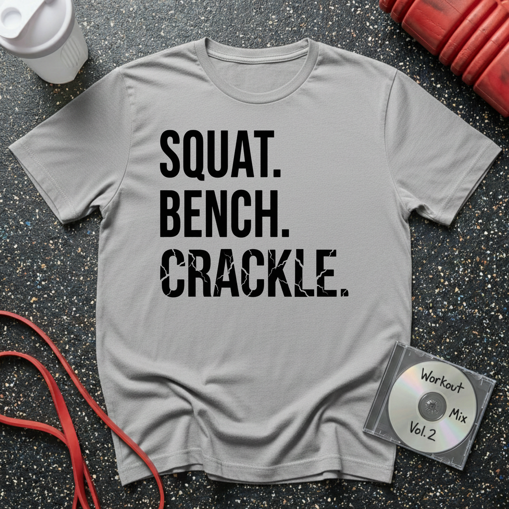 Squat Bench Crackle T-Shirt