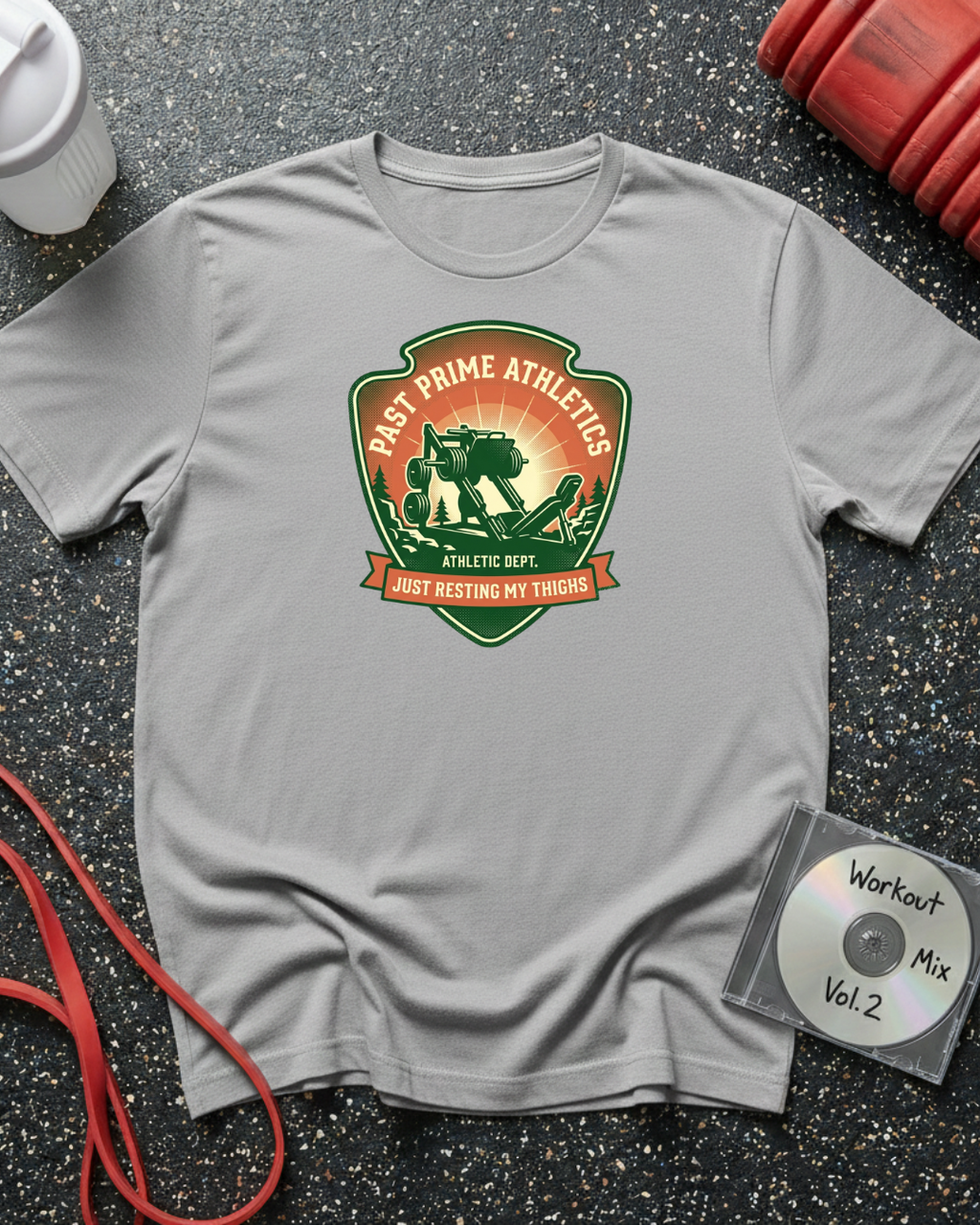 Resting My Thighs (Badge) T-Shirt