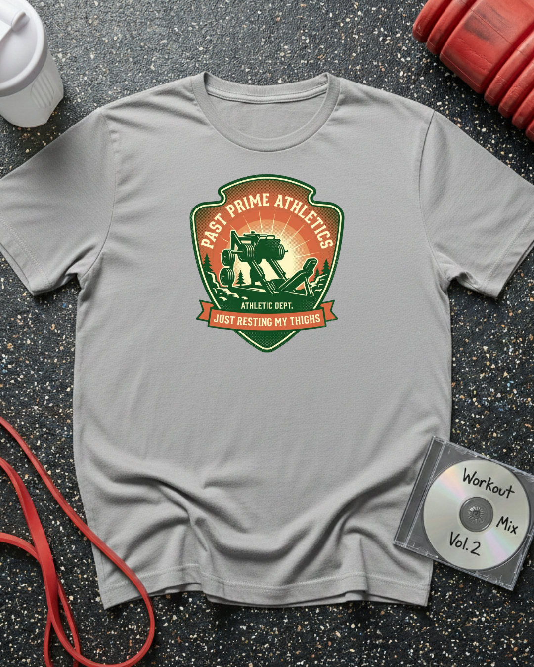 Resting My Thighs (Badge) T-Shirt