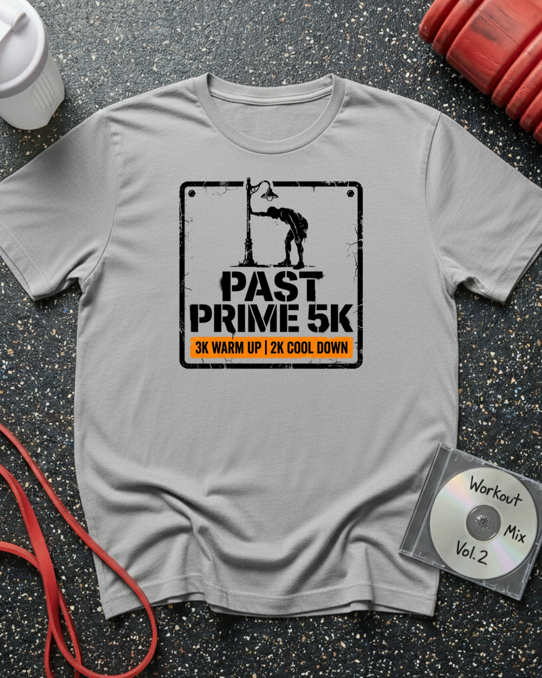Past Prime 5k (Sign) T-Shirt