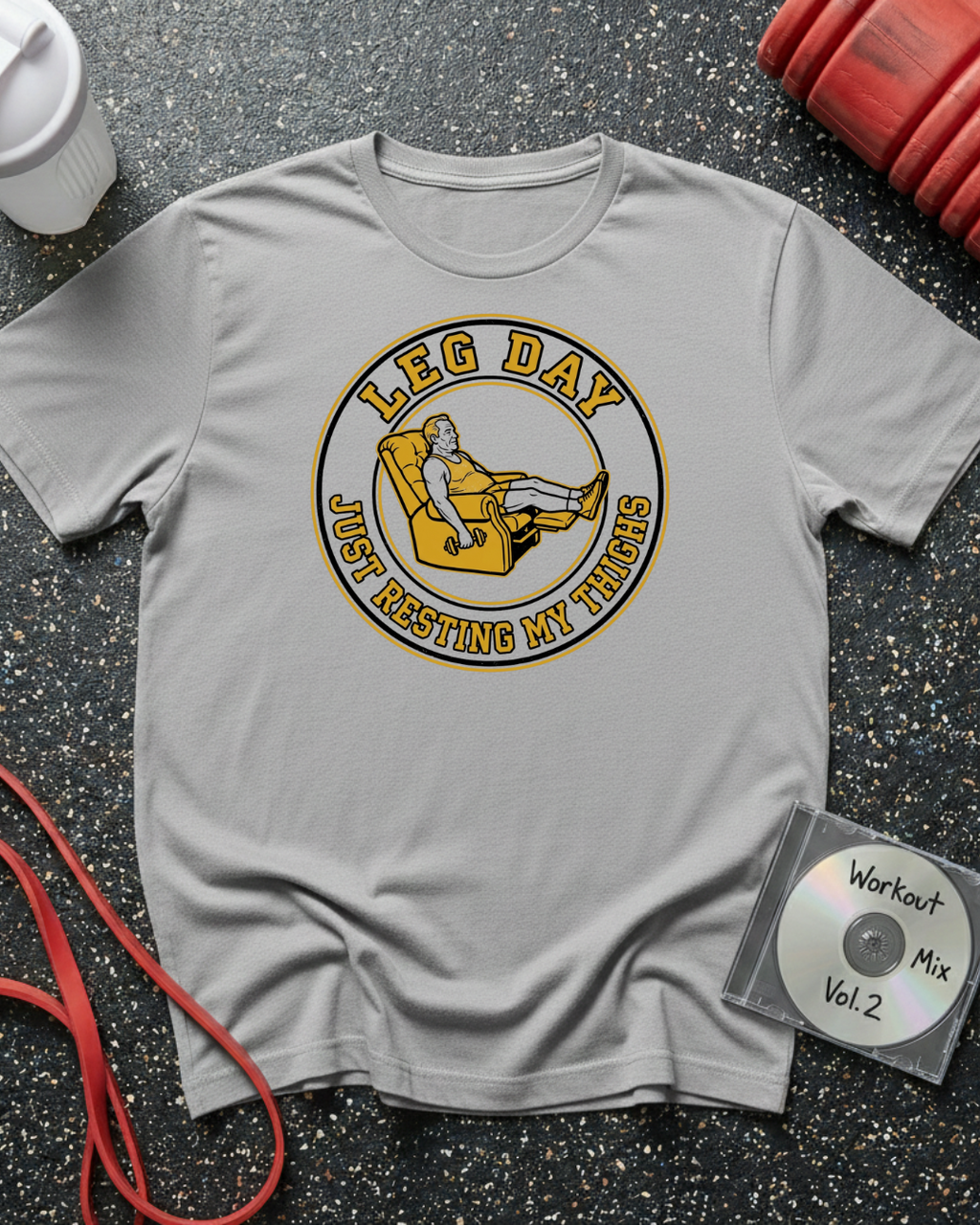 Resting My Thighs (Gold) T-Shirt