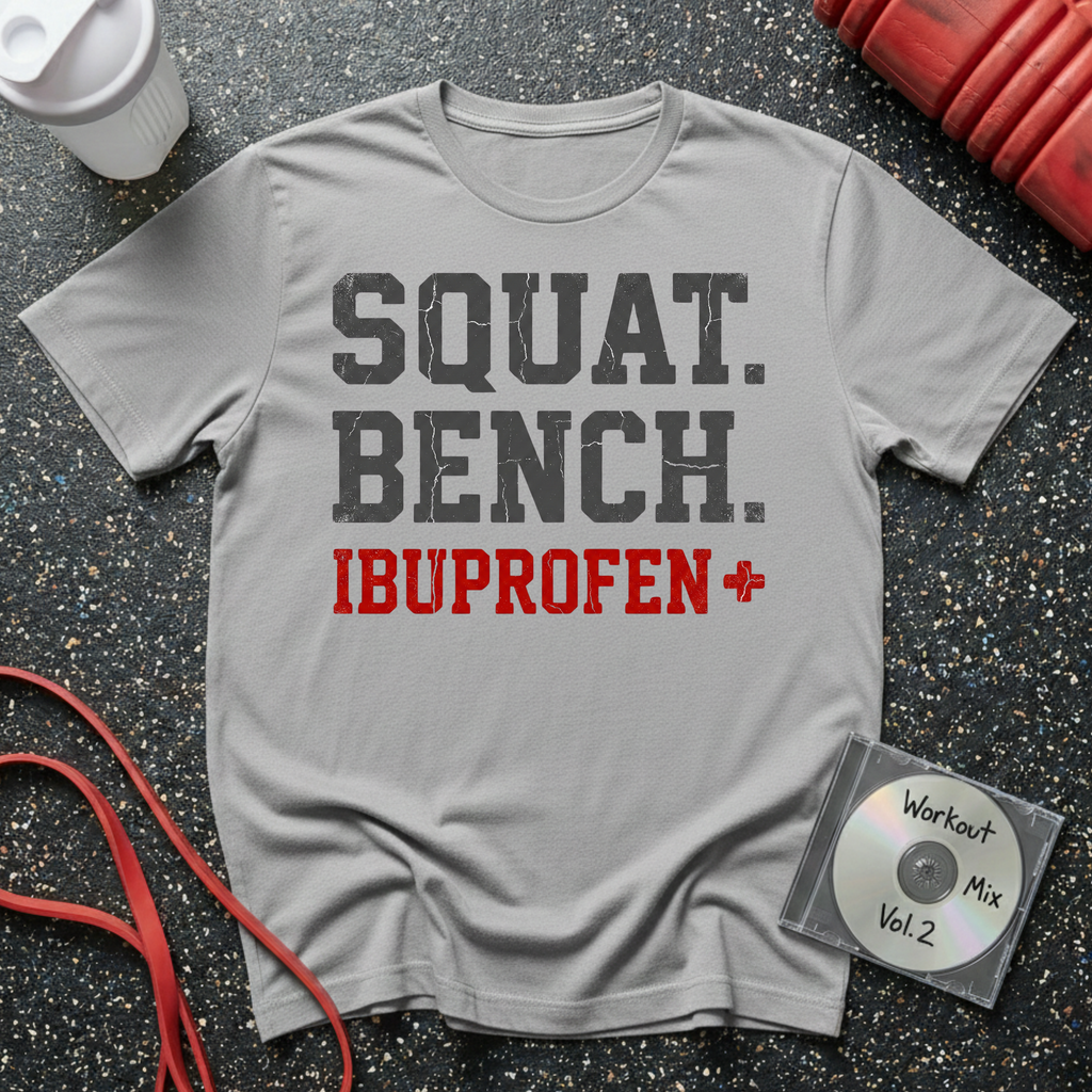 Squat Bench Ibuprofen T-Shirt