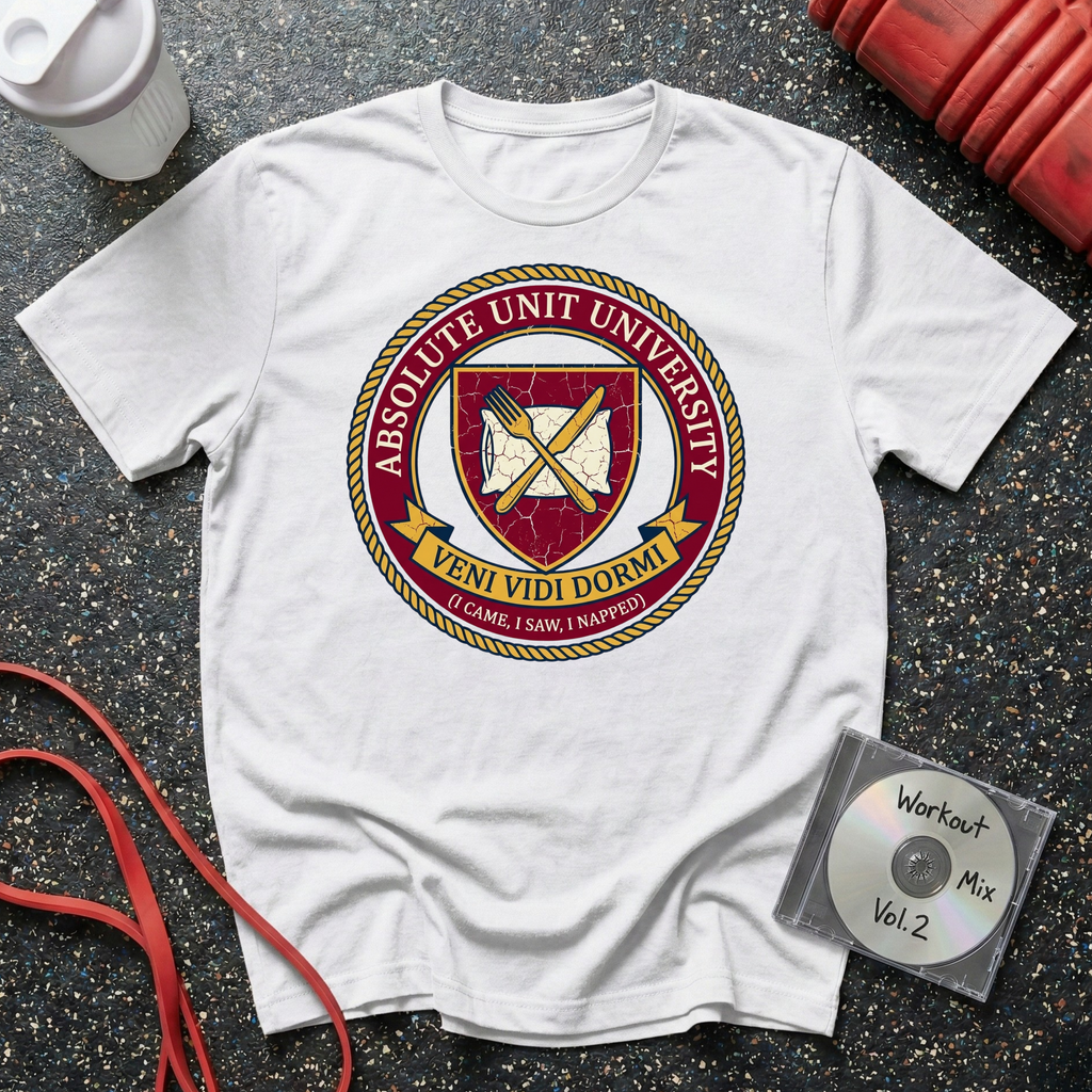 Absolute Unit University I Came I Saw I Napped T-Shirt
