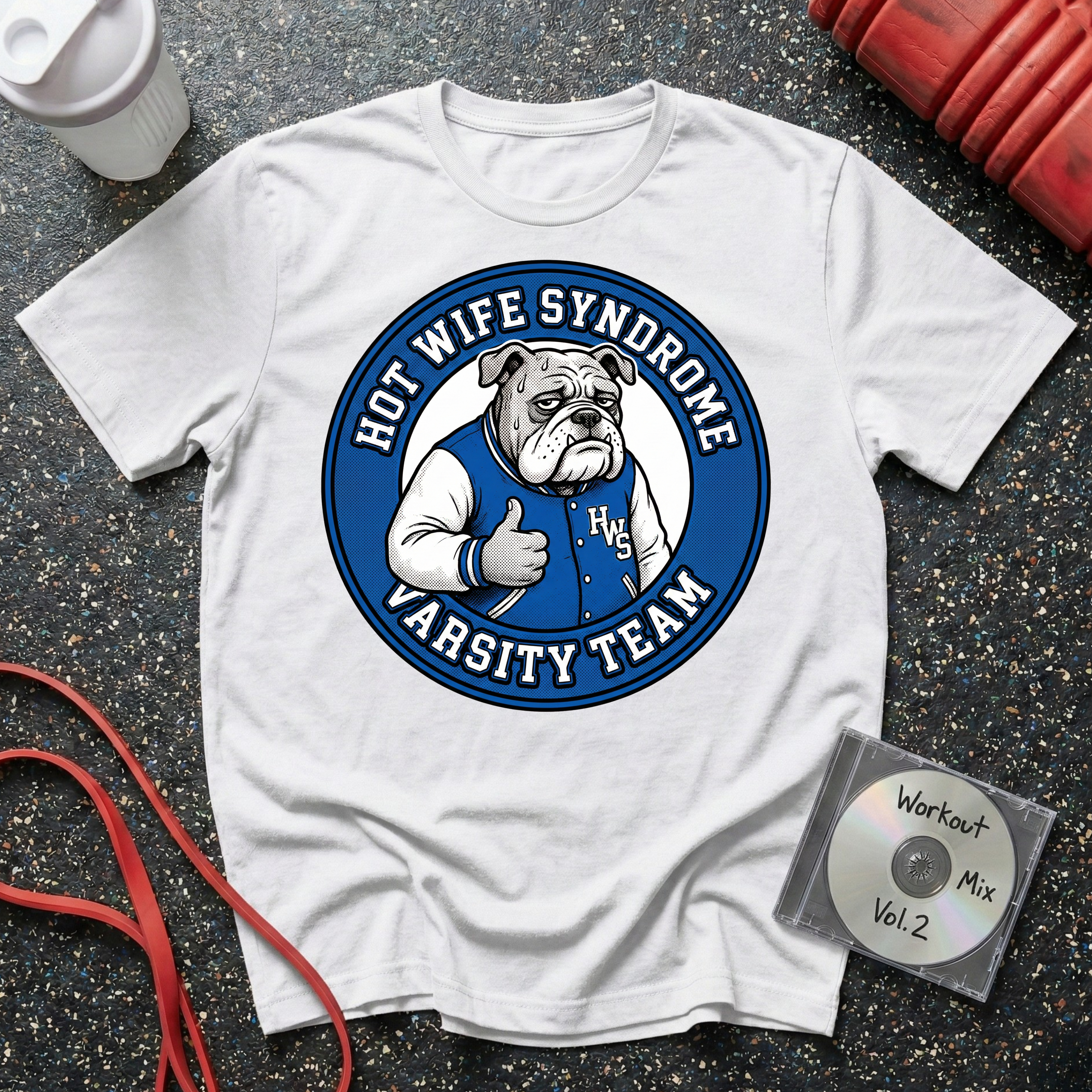 Hot Wife Syndrome Varsity Team T-Shirt