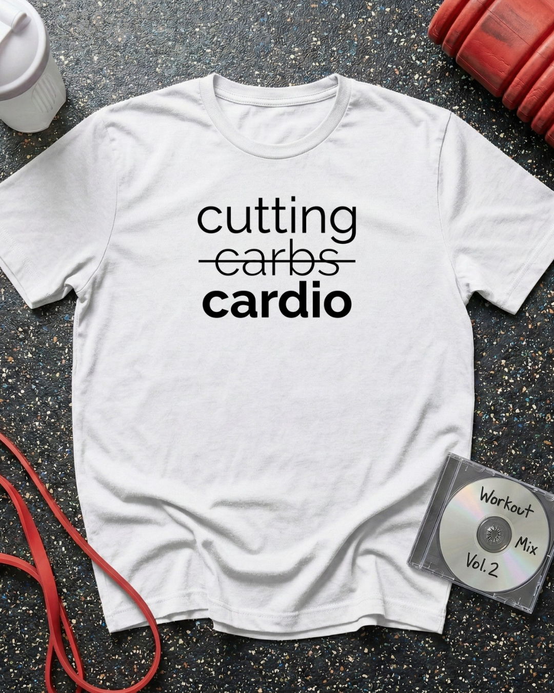 Cutting Cardio (Lowercase) T-Shirt