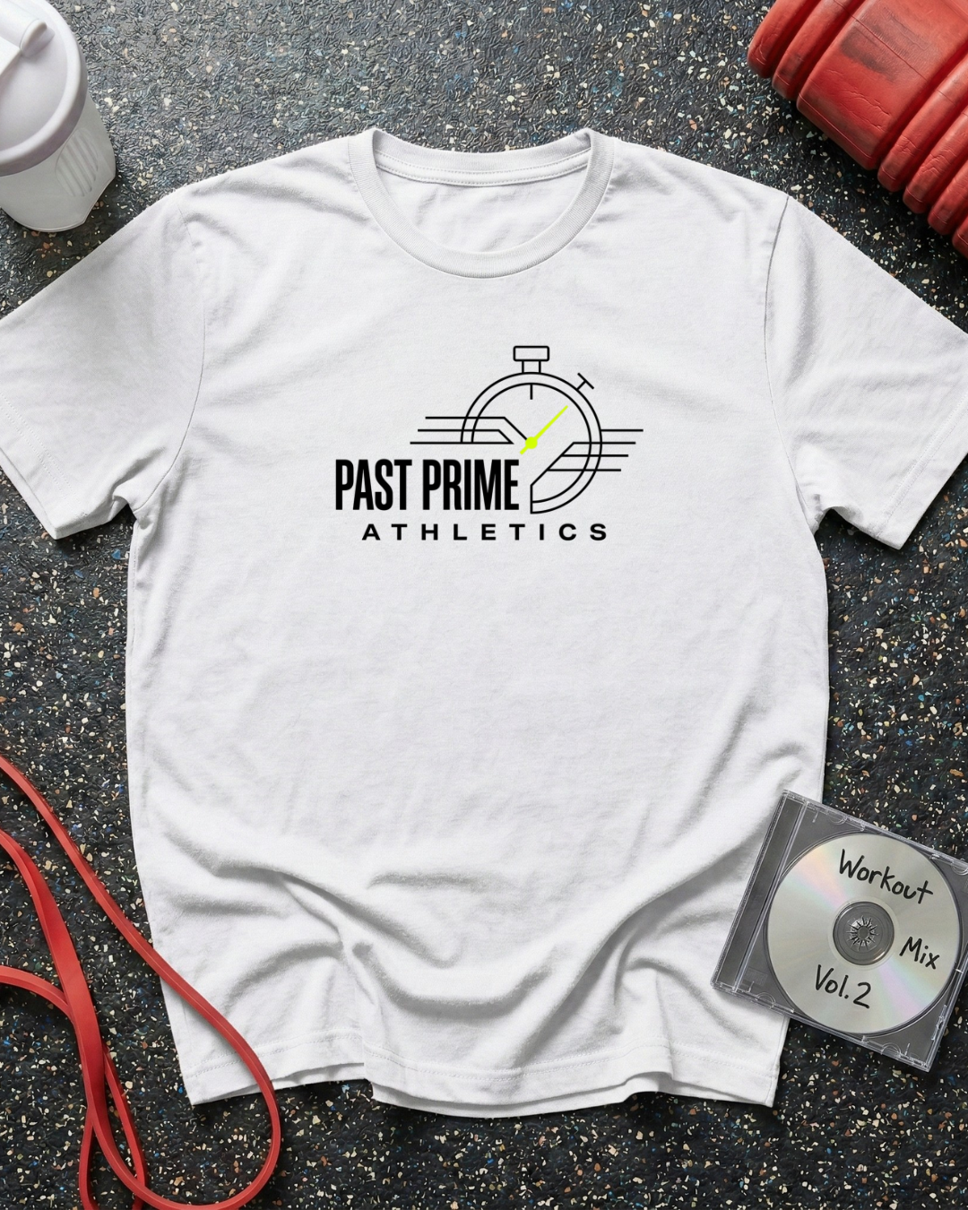 Past Prime Athletics (Stopwatch) T-Shirt