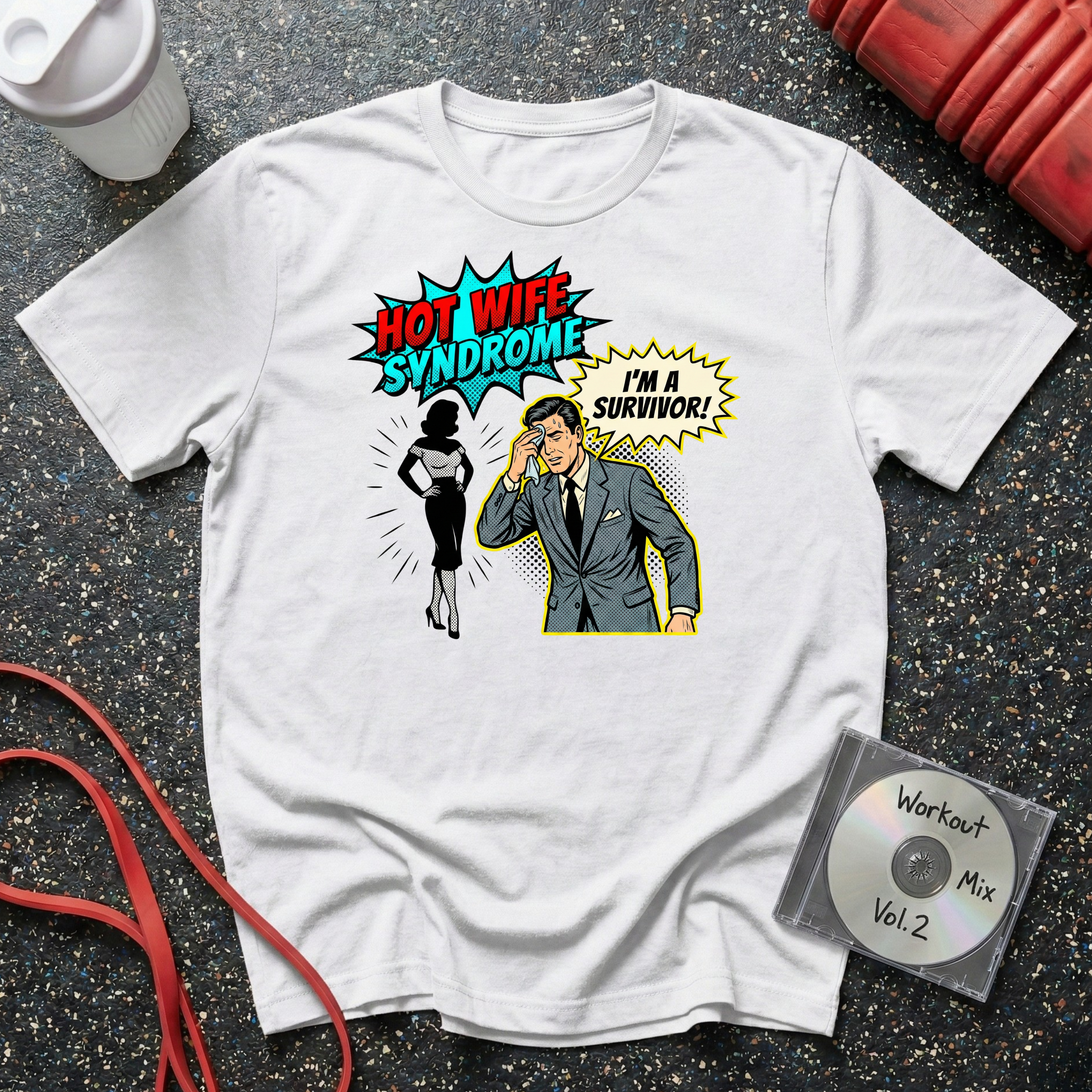 Hot Wife Syndrome Retro T-Shirt
