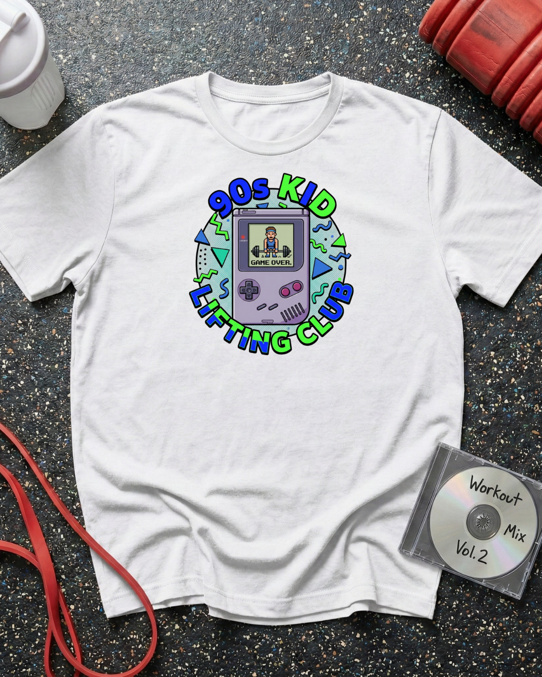 90s Kid Lifting (Game) T-Shirt