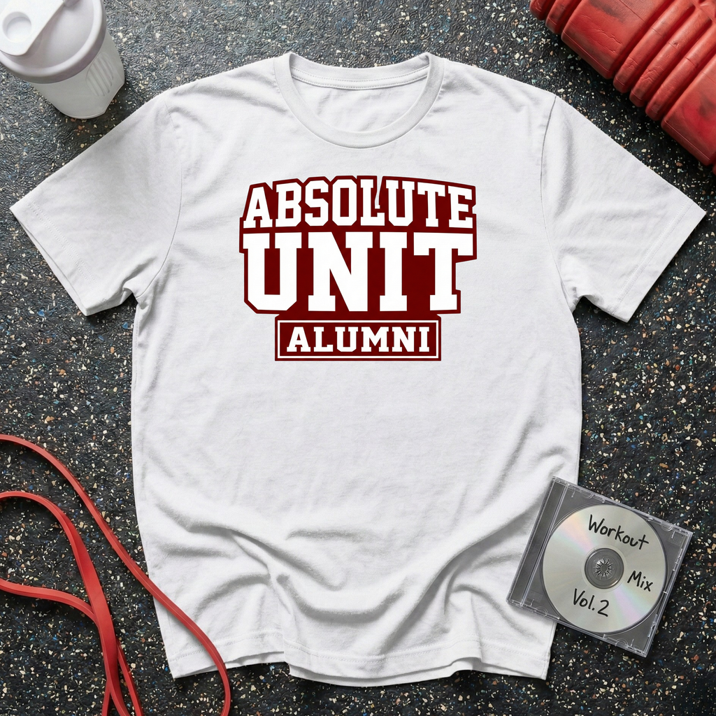 Absolute Unit Alumni Maroon T-Shirt