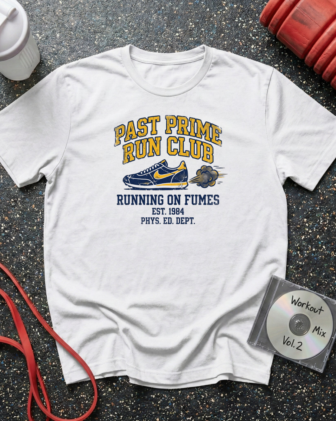 Run Club Running On Fumes T-Shirt