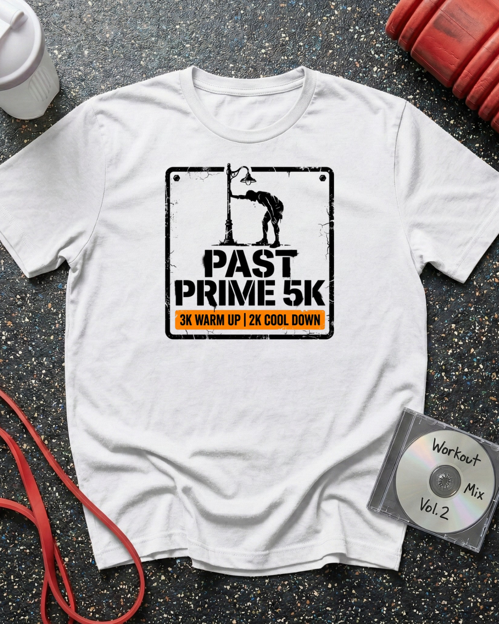 Past Prime 5k (Sign) T-Shirt