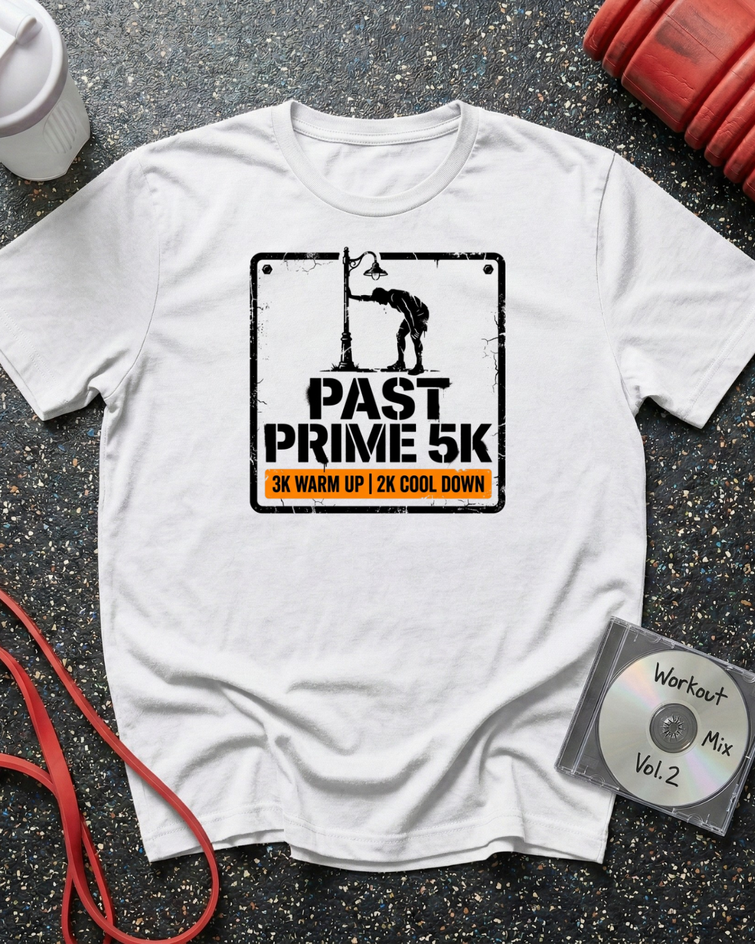 Past Prime 5k (Sign) T-Shirt
