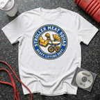Stroller Meat Squad 80s Badge T-Shirt