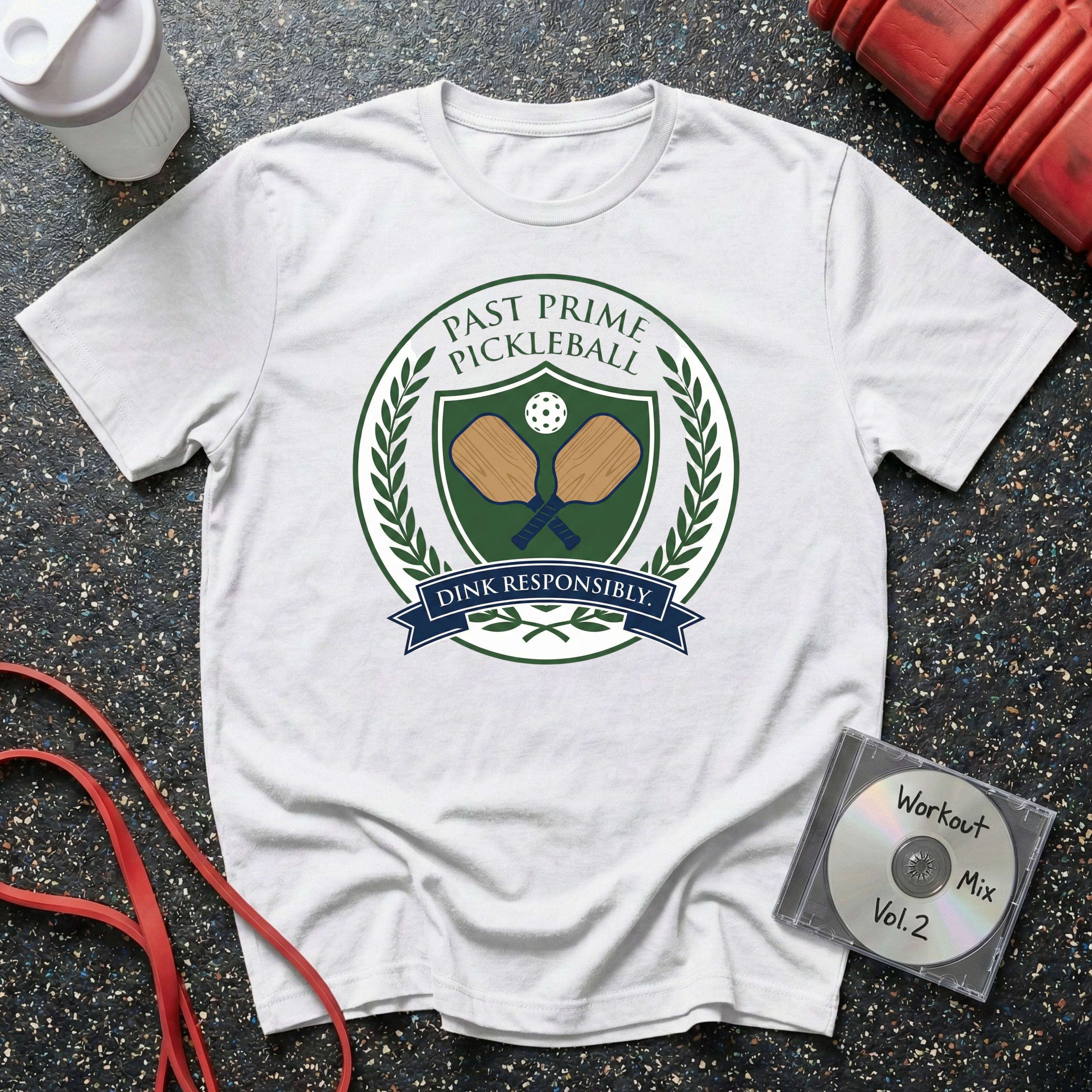 Past Prime Pickleball Logo T-Shirt