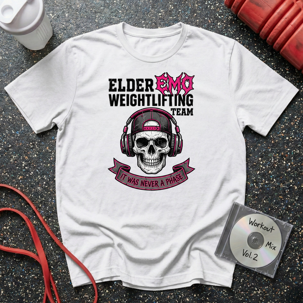 Elder Emo Weightlifting Team T-Shirt
