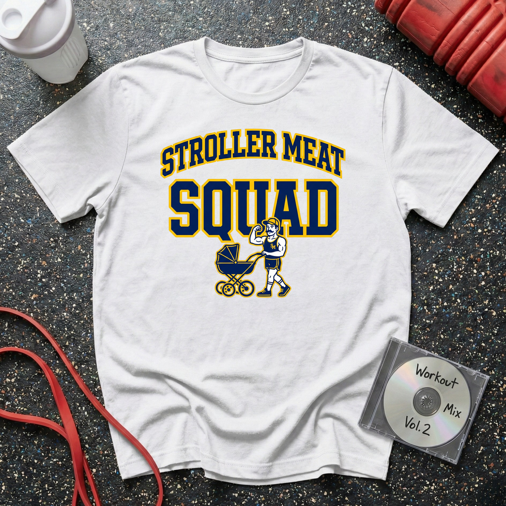 Stroller Meat Squad Vintage with Graphic T-Shirt