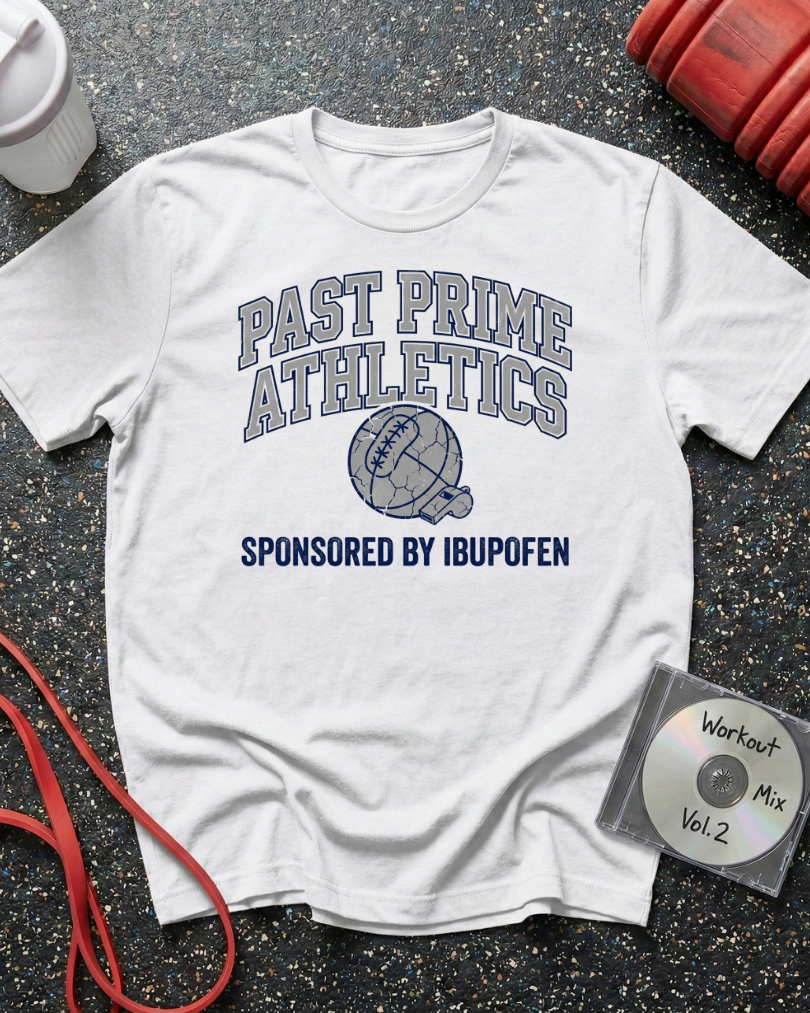 Past Prime Athletics Ball and Whistle T-Shirt