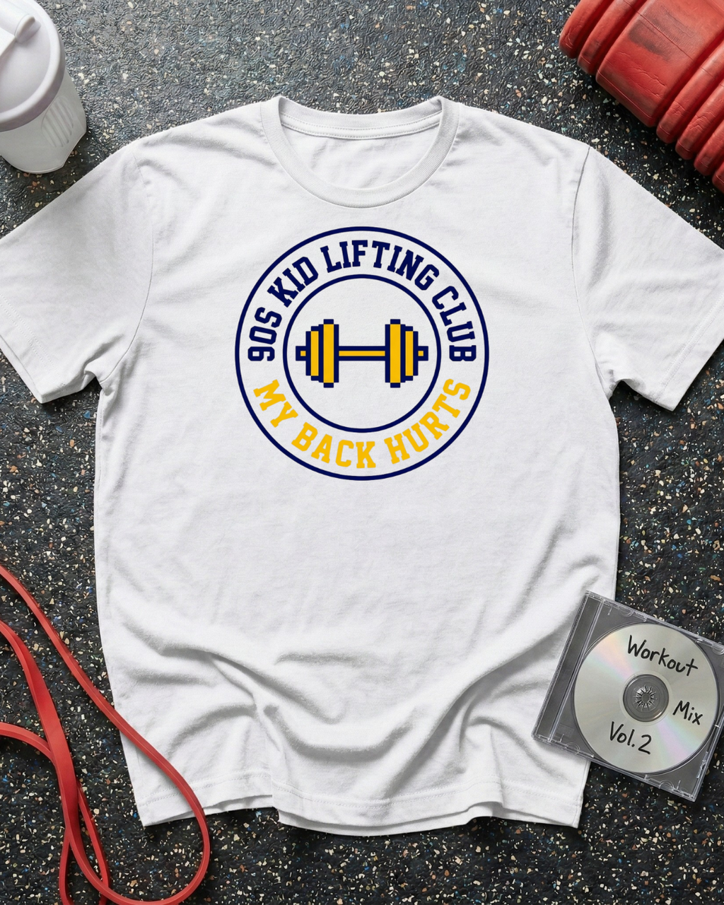 90s Kid Lifting (Badge) T-Shirt