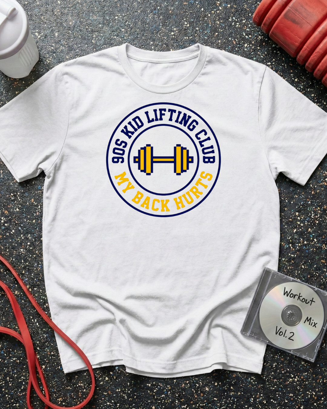 90s Kid Lifting (Badge) T-Shirt