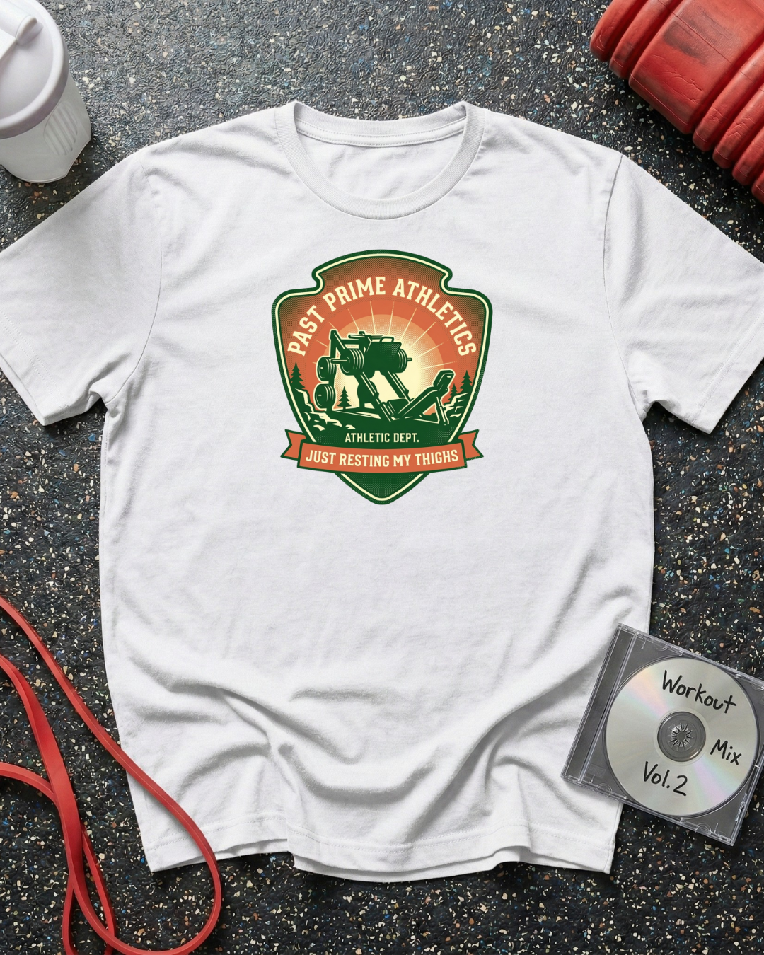Resting My Thighs (Badge) T-Shirt