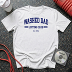Washed Dad Lifting Club (Blue) T-Shirt