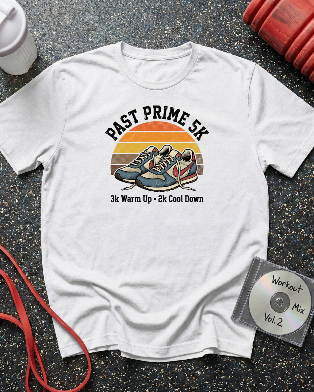 Past Prime 5k (Sunset) T-Shirt
