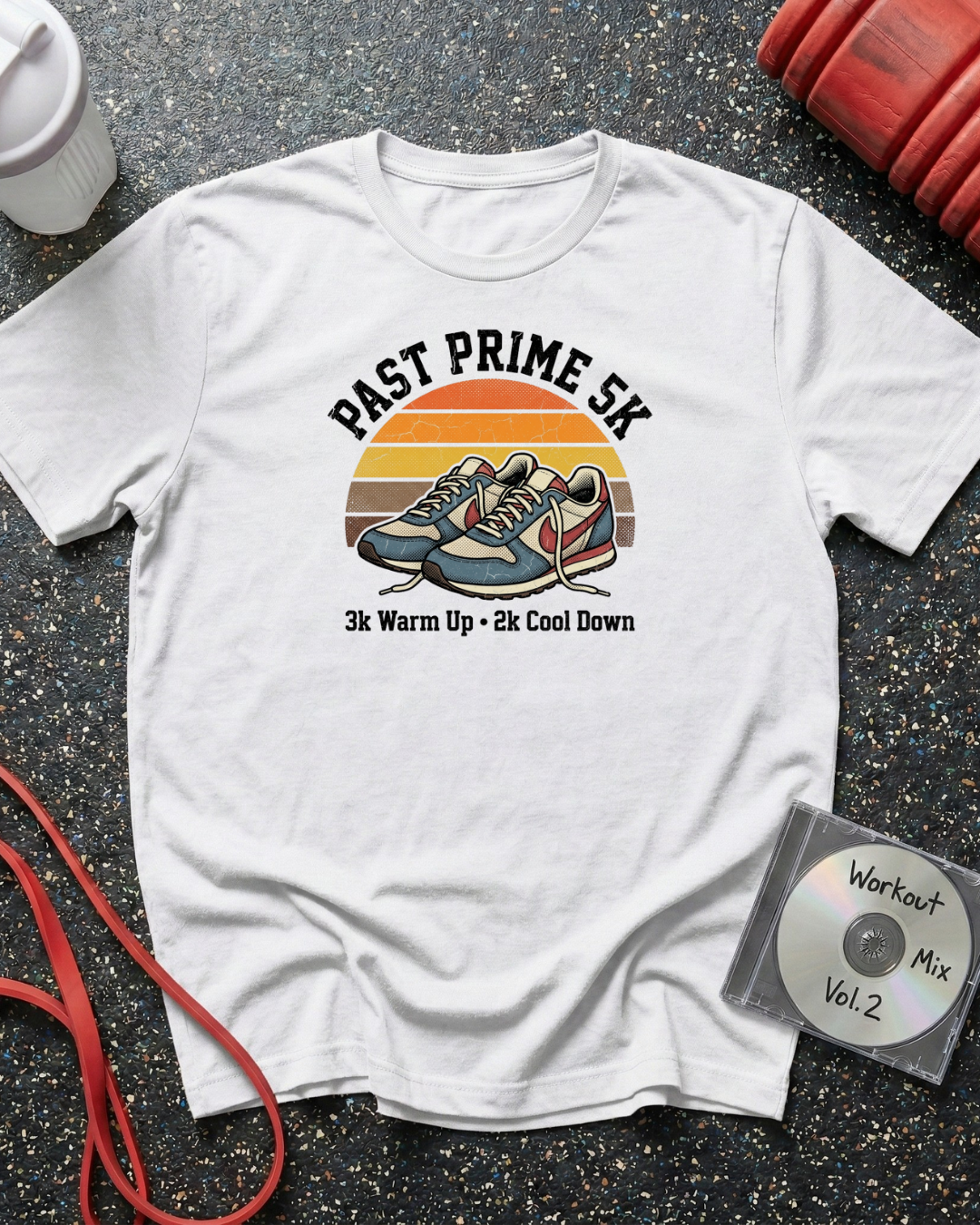 Past Prime 5k (Sunset) T-Shirt