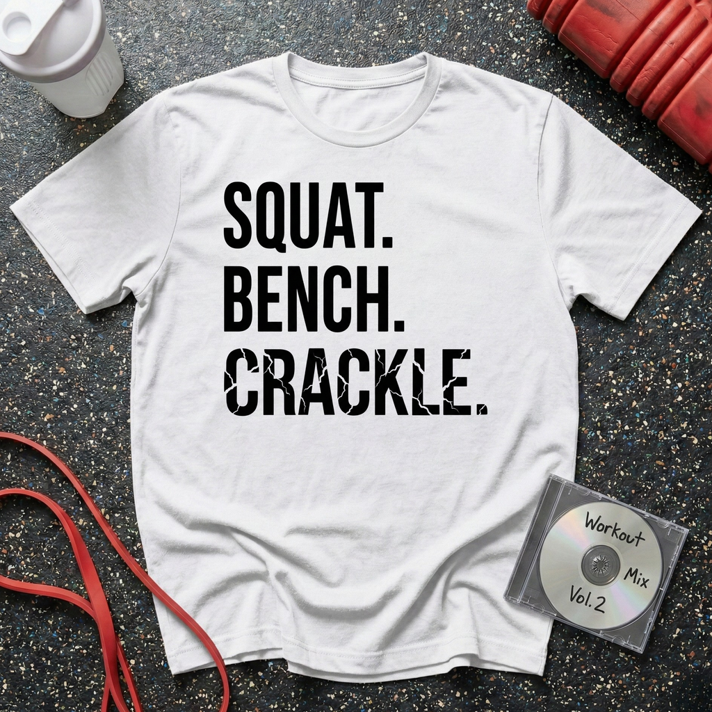 Squat Bench Crackle T-Shirt