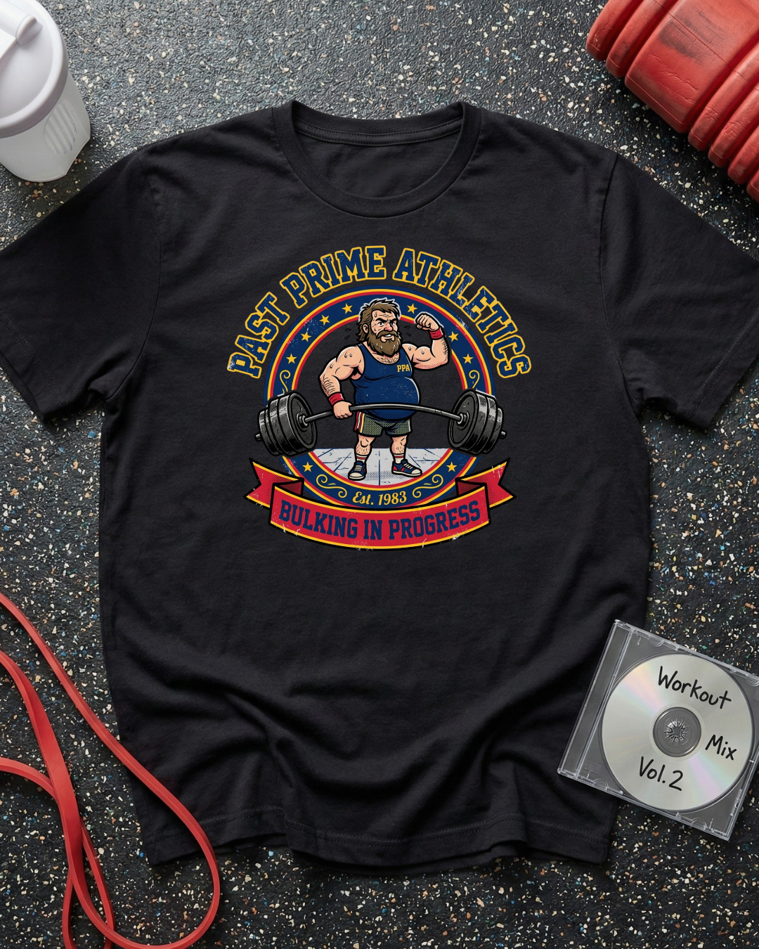 Bulking In Progress PPA Badge T-Shirt