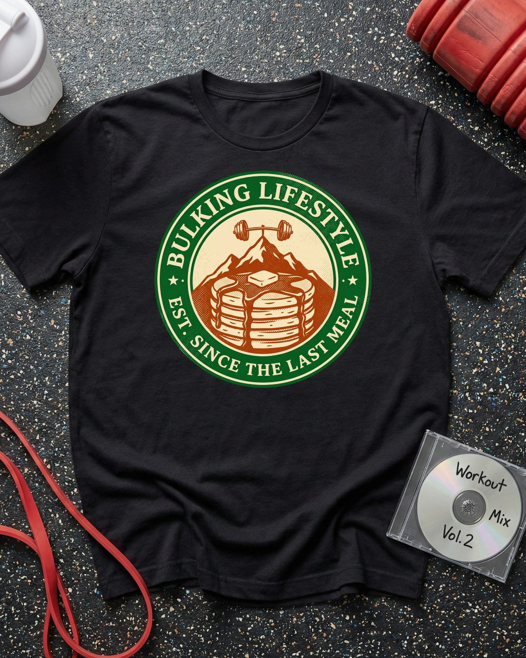 Bulking Lifestyle Pancakes T-Shirt