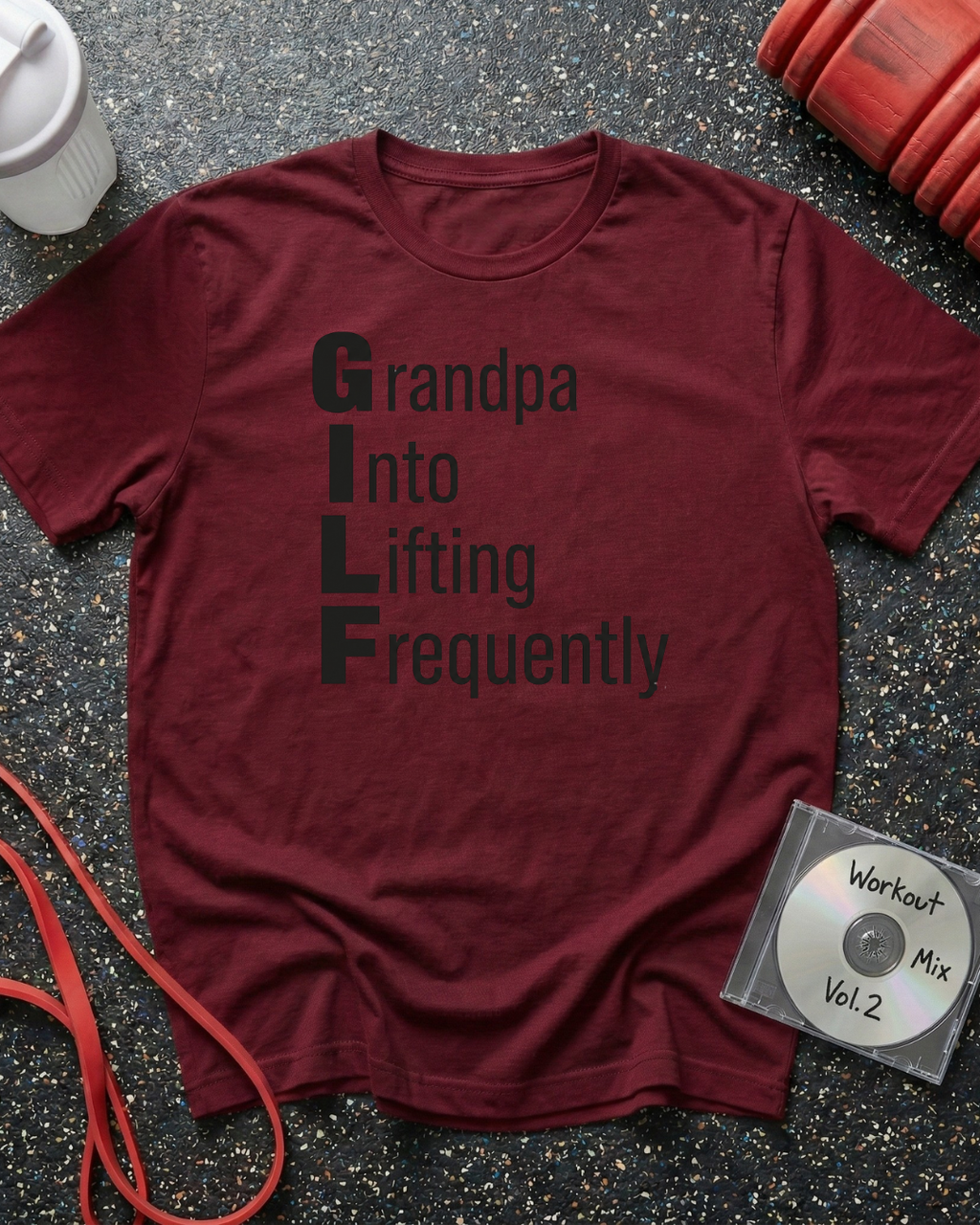 GILF Lifting Acronym T-Shirt
